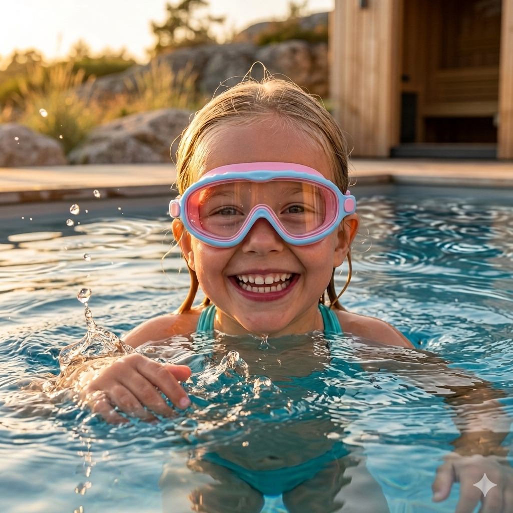 AquaVision™ — Trygg sikt för små simmare