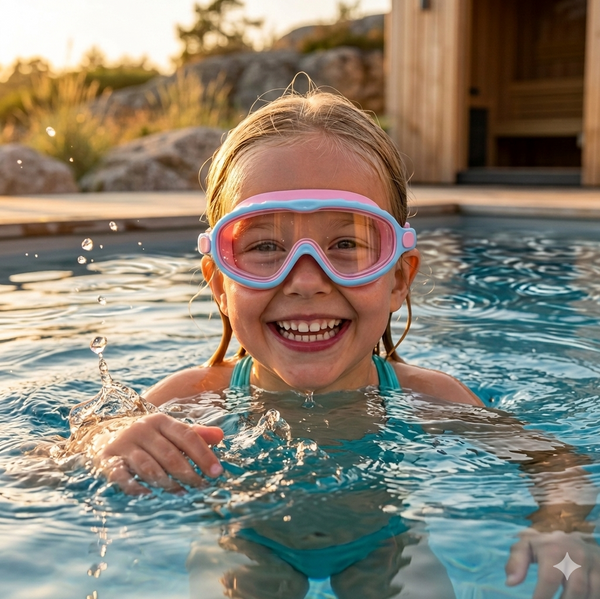 AquaVision™ — Trygg sikt för små simmare