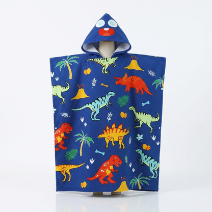 AquaCape™ — Badponcho för barn med motiv de älskar